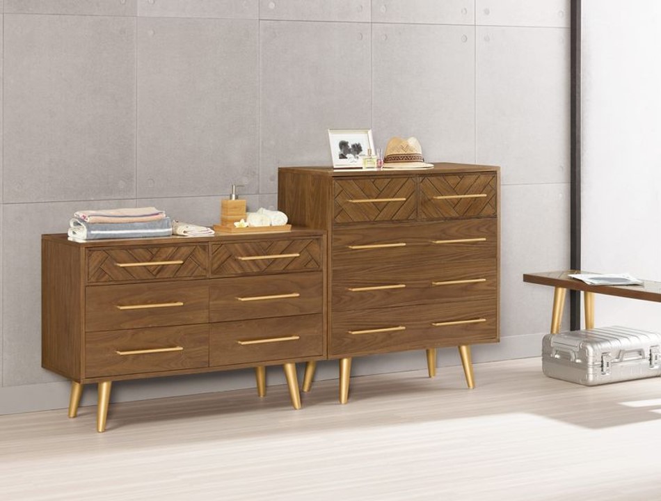 海力蒙五斗柜(图右)